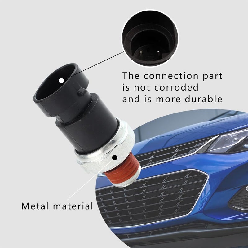 DWARFOO Oil Pressure Sensor Switch, Engine Oil Pressure Switch Compatible with Chevy Equinox Colorado Trailblazer, GMC Canyon Envoy, Buick Enclave Lacrosse, Replace 12570964, D1843A, 12635957 - Image 5